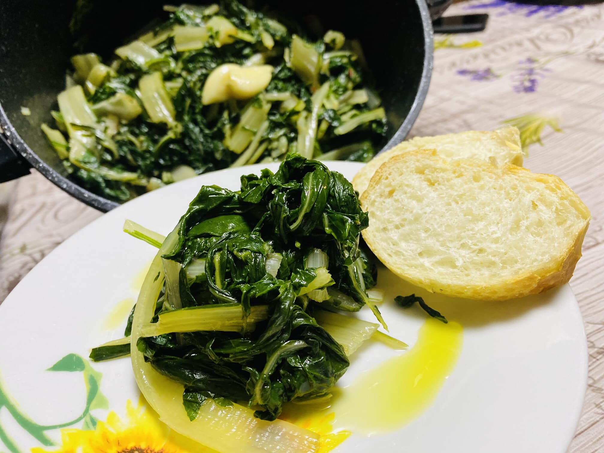 Bietole in padella