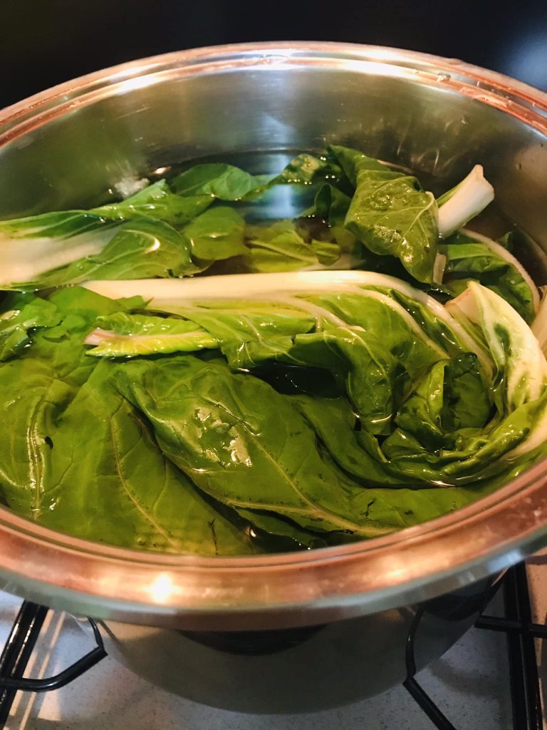 Ricetta Bietole in padella (giri) - passaggio 3