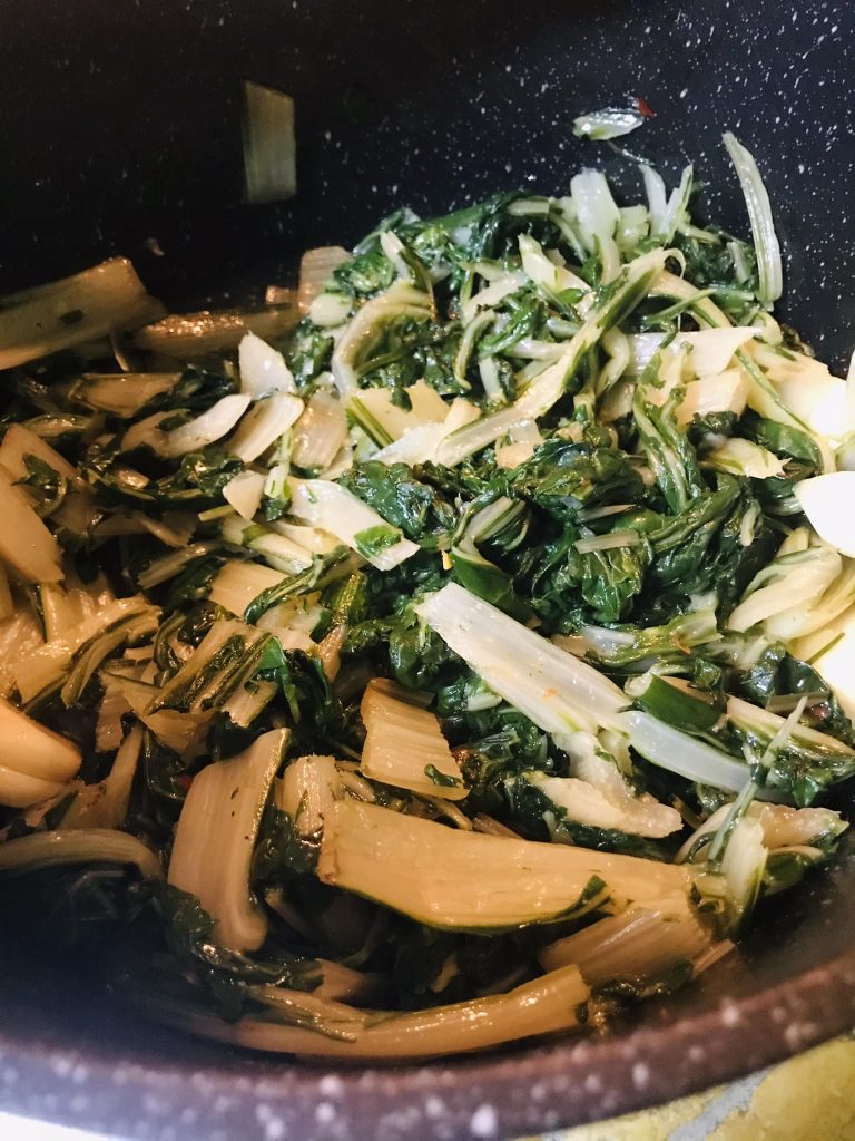 Ricetta Bietole in padella (giri) - passaggio 9