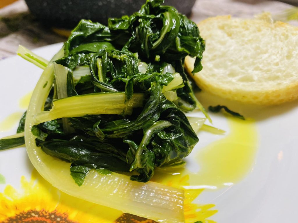 Ricetta Bietole in padella (giri) - passaggio 11