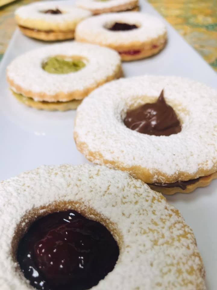 Ricetta Biscotti Occhi di bue