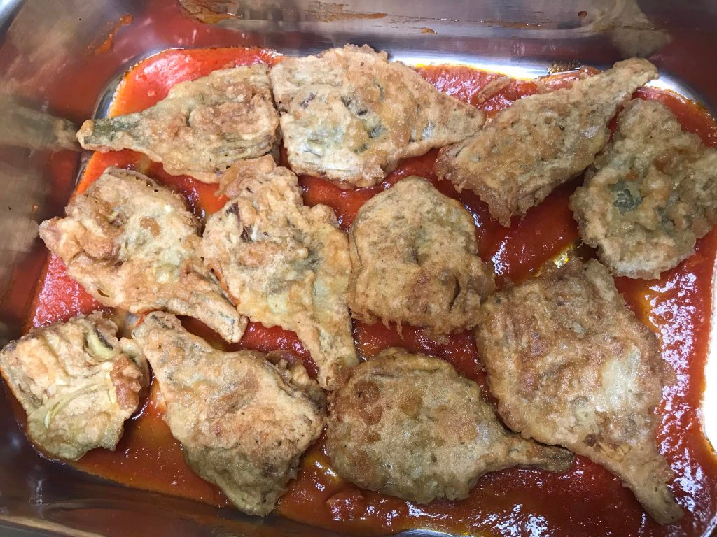 Ricetta Carciofi alla parmigiana - passaggio 19