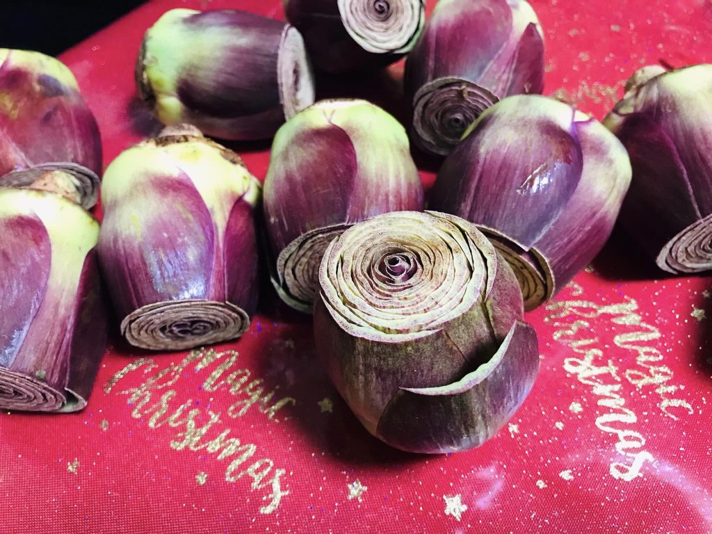 Ricetta Carciofi arrostiti - passaggio 2