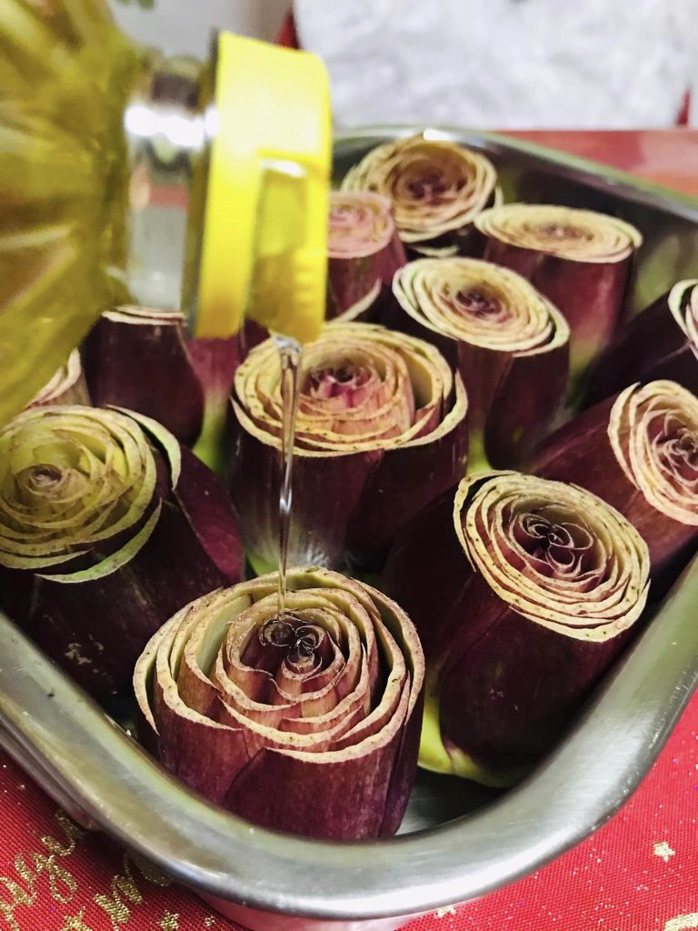 Ricetta Carciofi arrostiti - passaggio 5