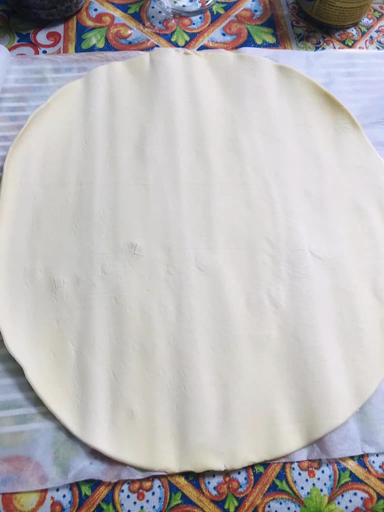 Ricetta Mini Cornetti con Wurstel (di Pasta Sfoglia) - passaggio 1