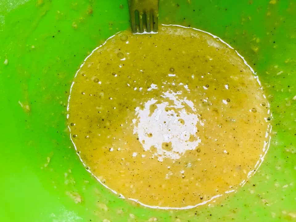 Ricetta Frittelle Coreane - passaggio 3