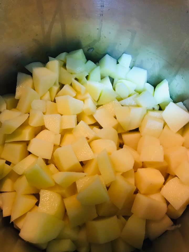 Ricetta Pasta con le patate cremosa alla ‘siciliana’ - passaggio 4