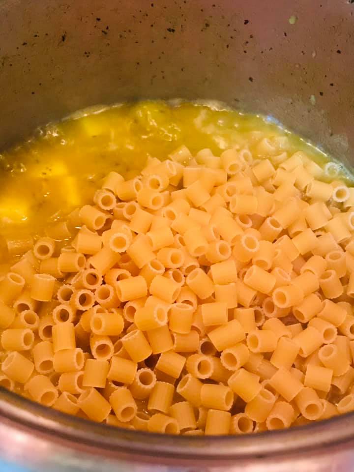 Ricetta Pasta con le patate cremosa alla ‘siciliana’ - passaggio 10