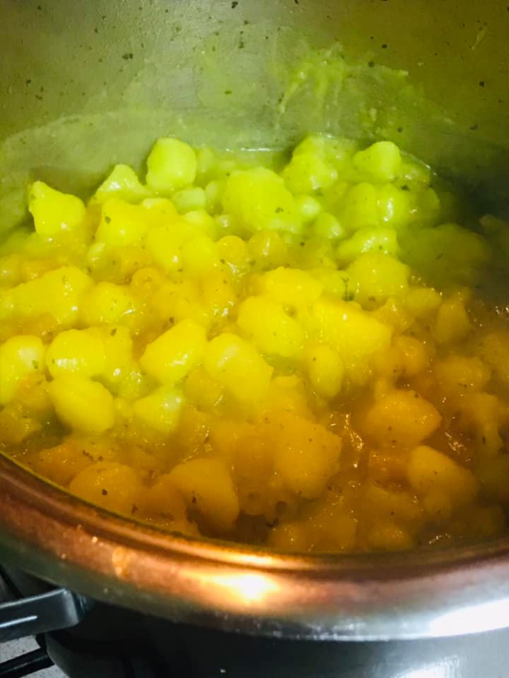 Ricetta Pasta con le patate cremosa alla ‘siciliana’ - passaggio 12