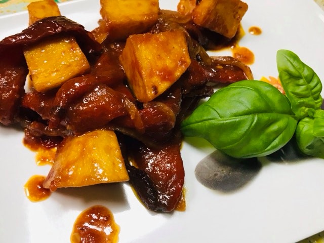 Peperonata con patate