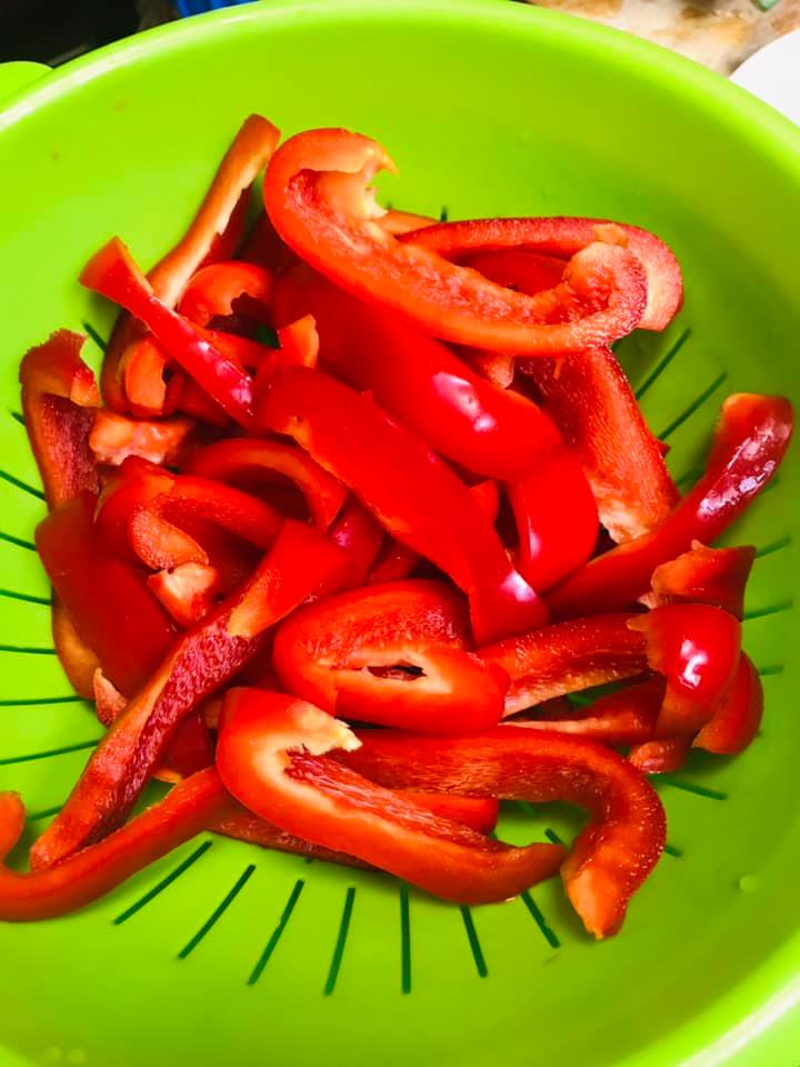 Peperonata con patate - passaggio 3