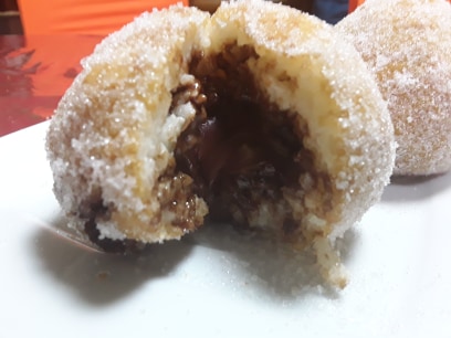 Ricetta Arancina al cioccolato (o Nutella) - passaggio 8