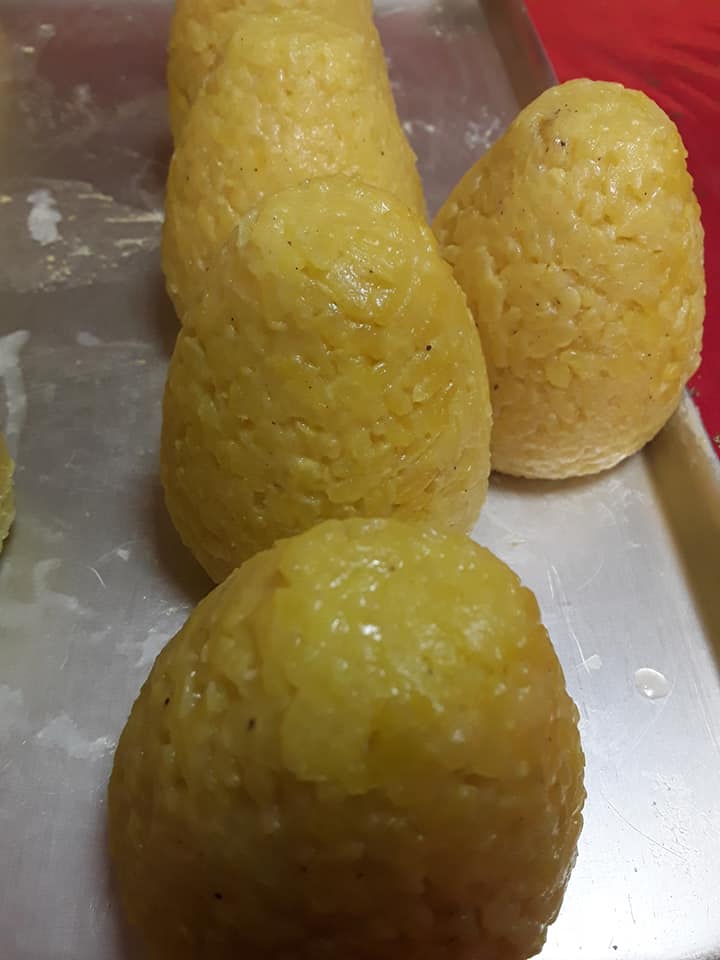 Ricetta Arancina/o al pesto di pistacchio e gamberetti - passaggio 5