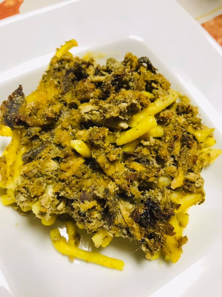 Ricetta (bucatini) Pasta con le sarde al forno