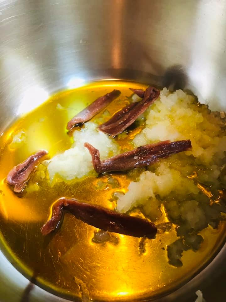 Ricetta (bucatini) Pasta con le sarde al forno - passaggio 5