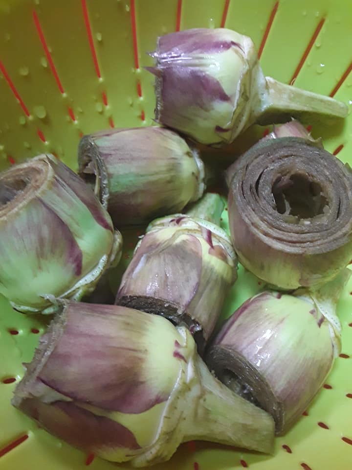 Ricetta Carciofi con la tappa d’uovo al sugo - passaggio 6