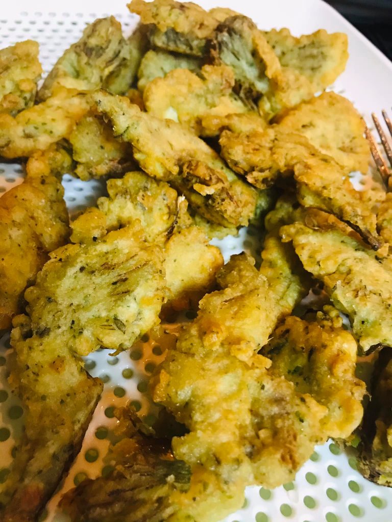 Ricetta Carciofi pastellati saporiti - passaggio 20
