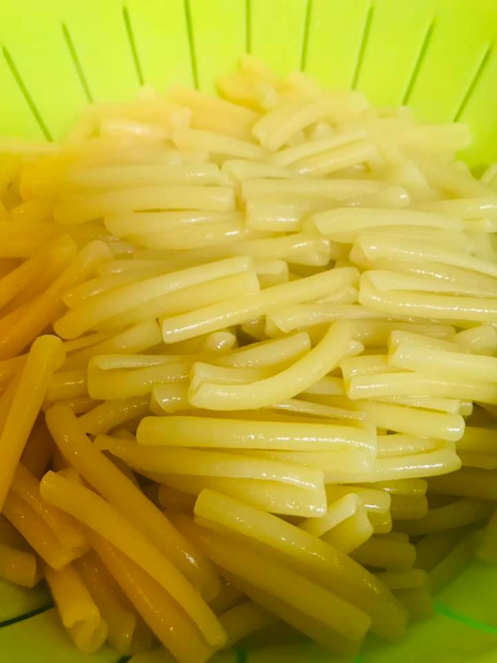 Ricetta Caserecce zucchine e pancetta cremosa - passaggio 9