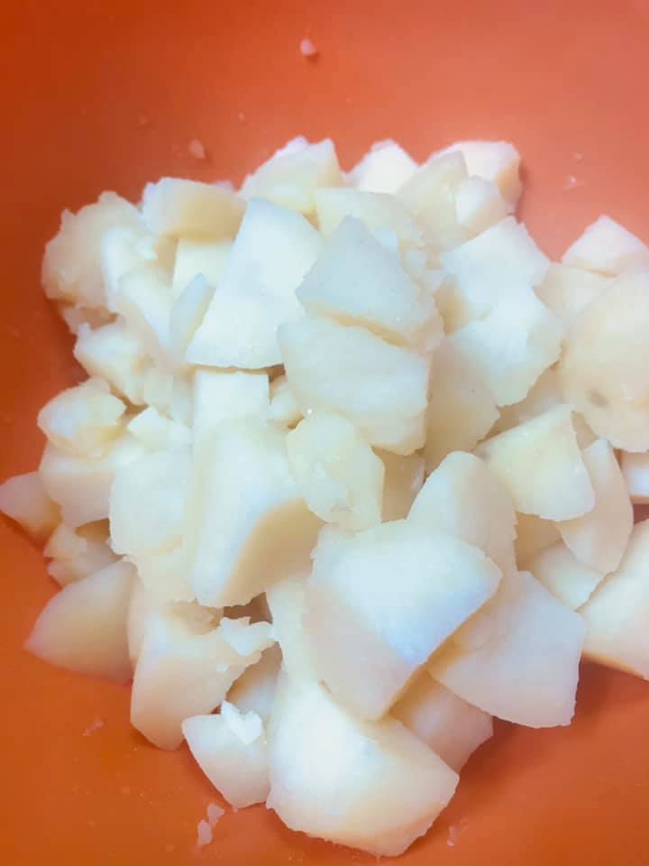 Ricetta Crepes di patate aromatizzate - passaggio 2
