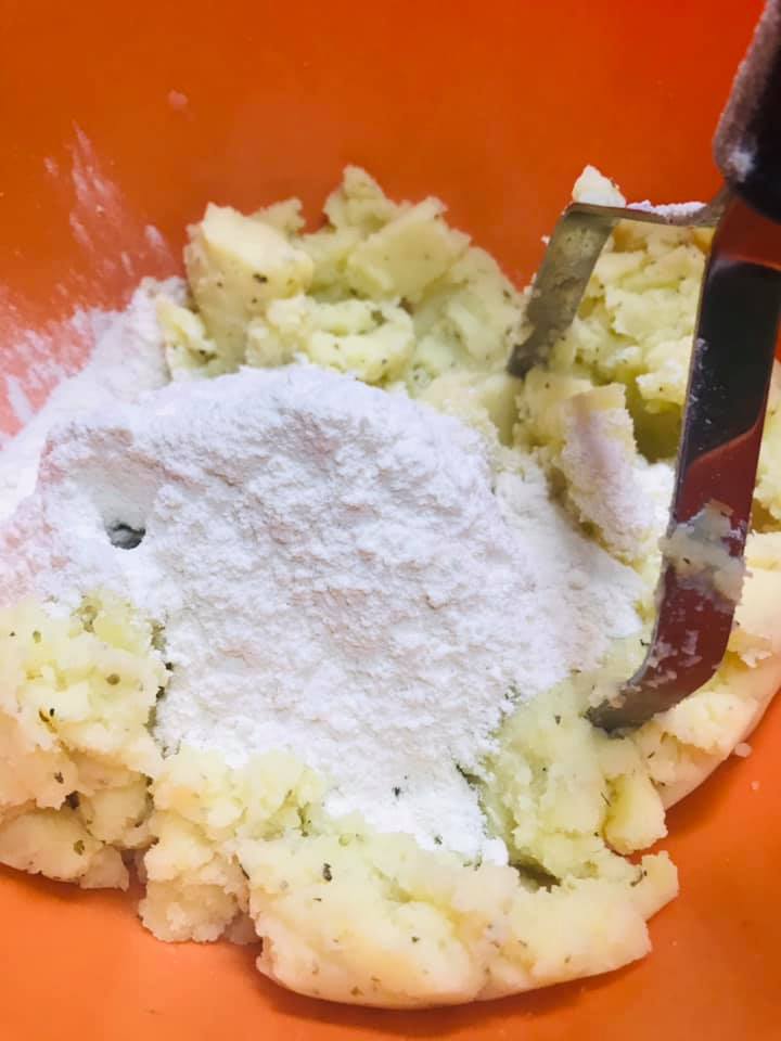 Ricetta Crepes di patate aromatizzate - passaggio 4