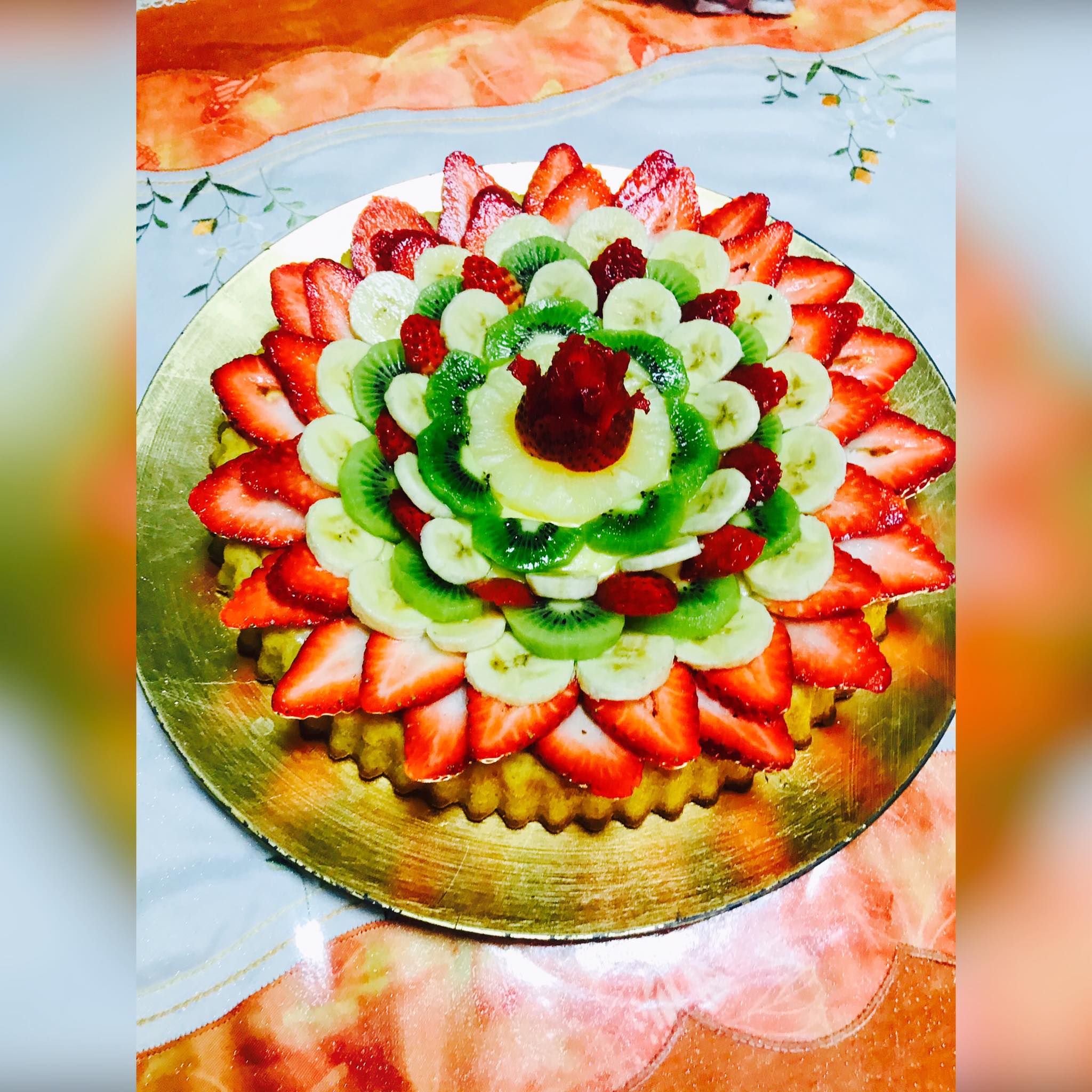 Ricetta Crostata con frutta fresca e crema pasticcera