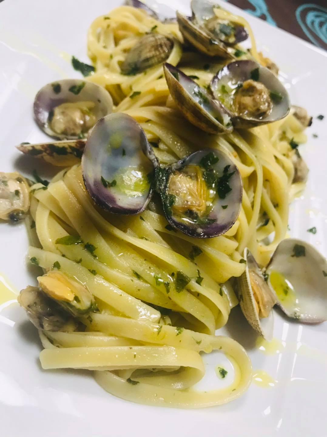 Ricetta Fettuccine con vongole