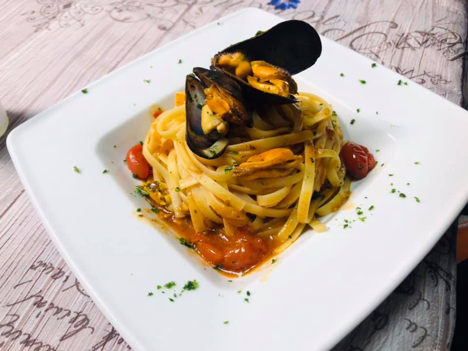 Ricetta Fettucine con le cozze