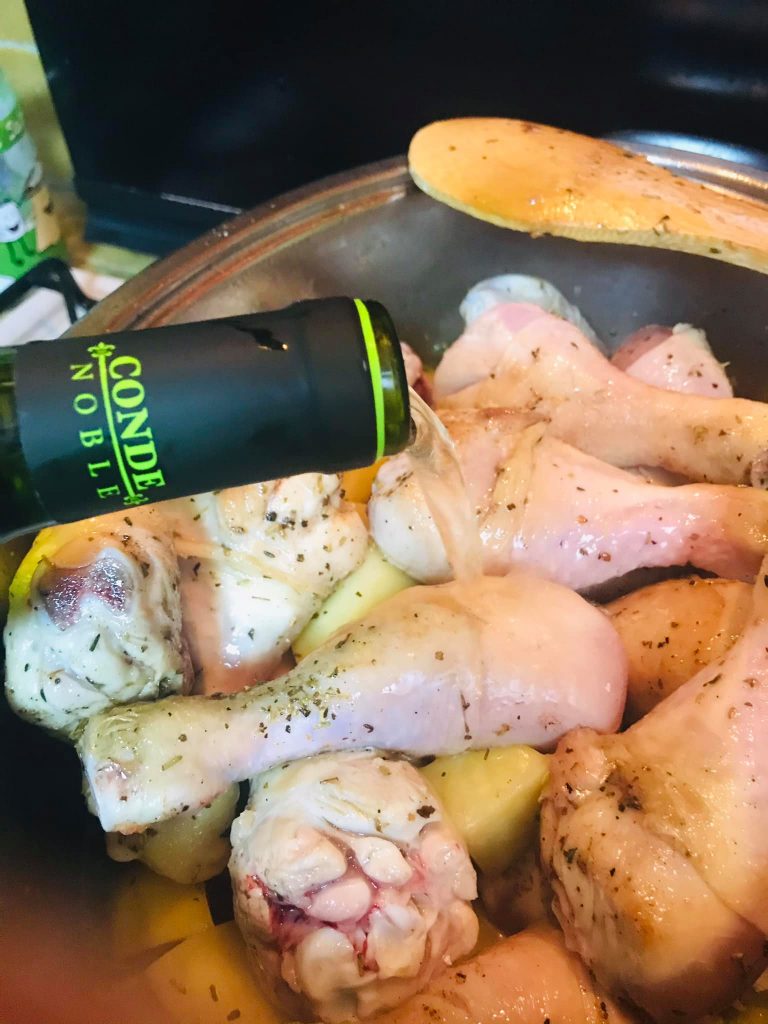 Ricetta Fusi di pollo con patate (aggrassato a Palermo) - passaggio 11
