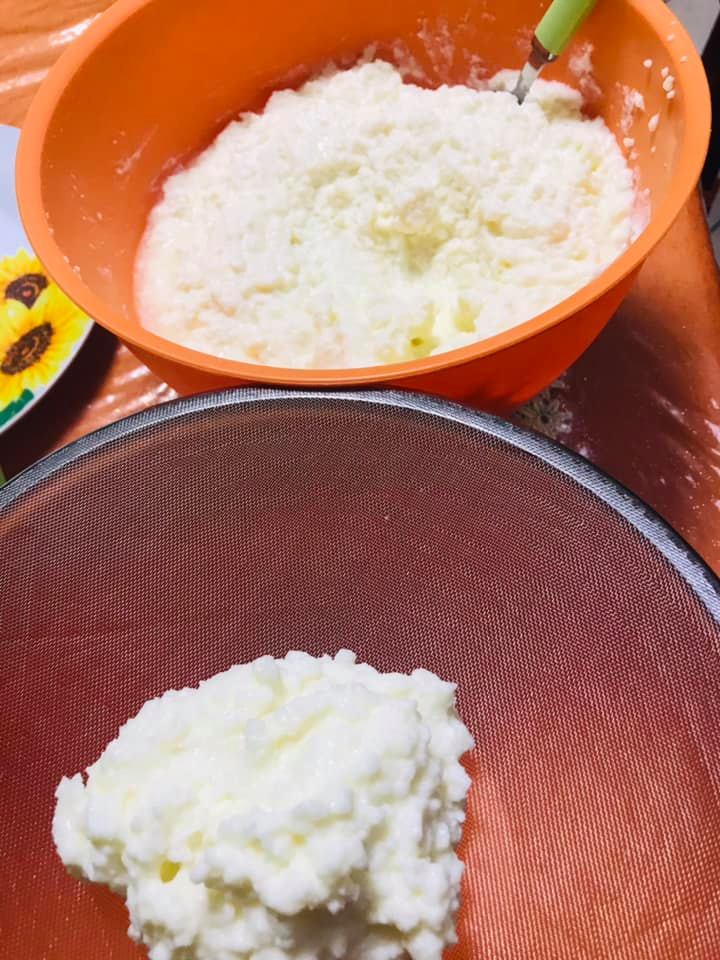 Ricetta Iris fritta con la ricotta - passaggio 3