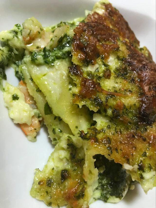 Ricetta Lasagne ai frutti di mare (gamberoni o mazzancolle)