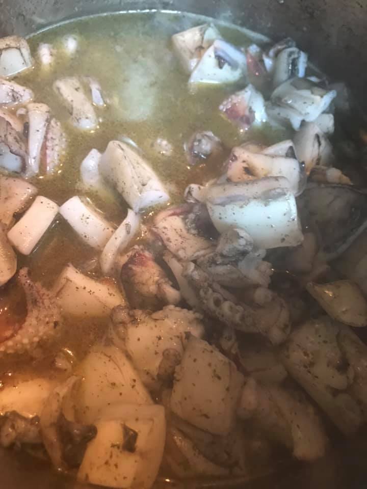 Ricetta Linguine al nero di seppia - passaggio 7