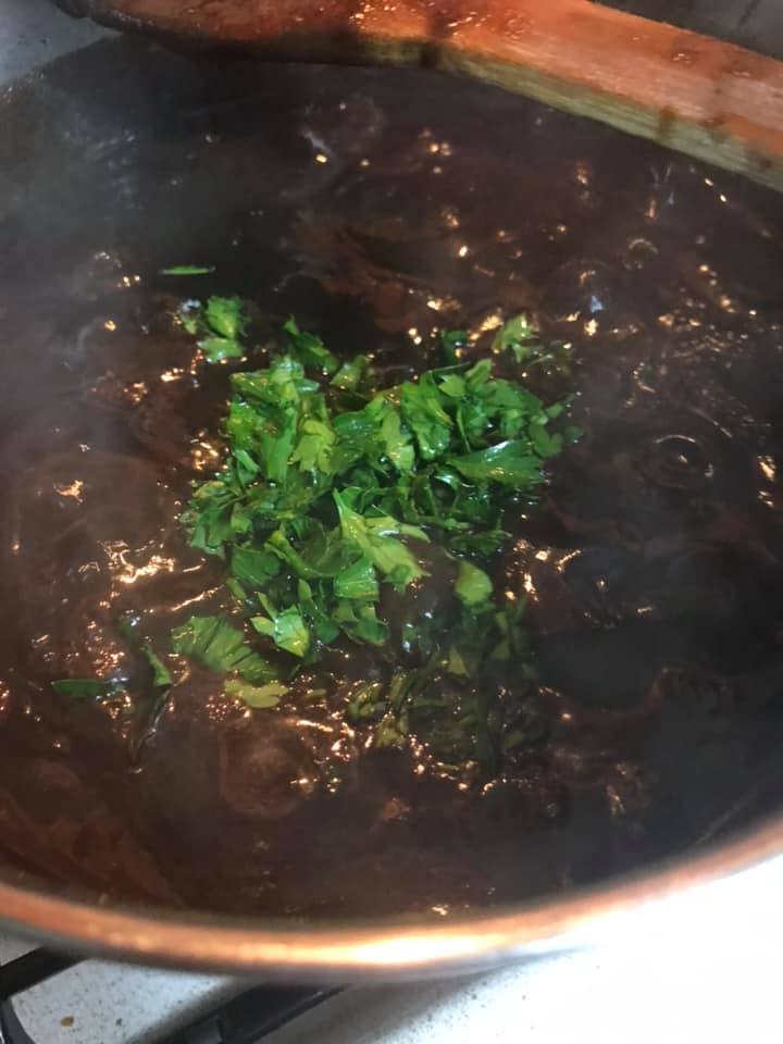 Ricetta Linguine al nero di seppia - passaggio 11