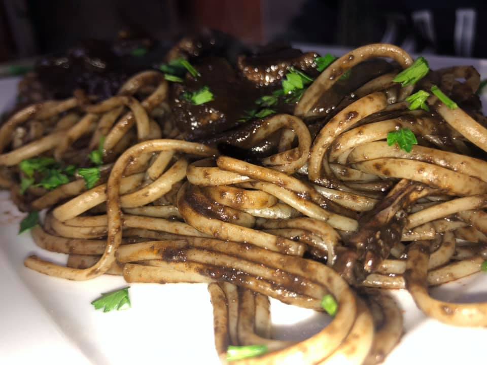 Ricetta Linguine al nero di seppia - passaggio 14