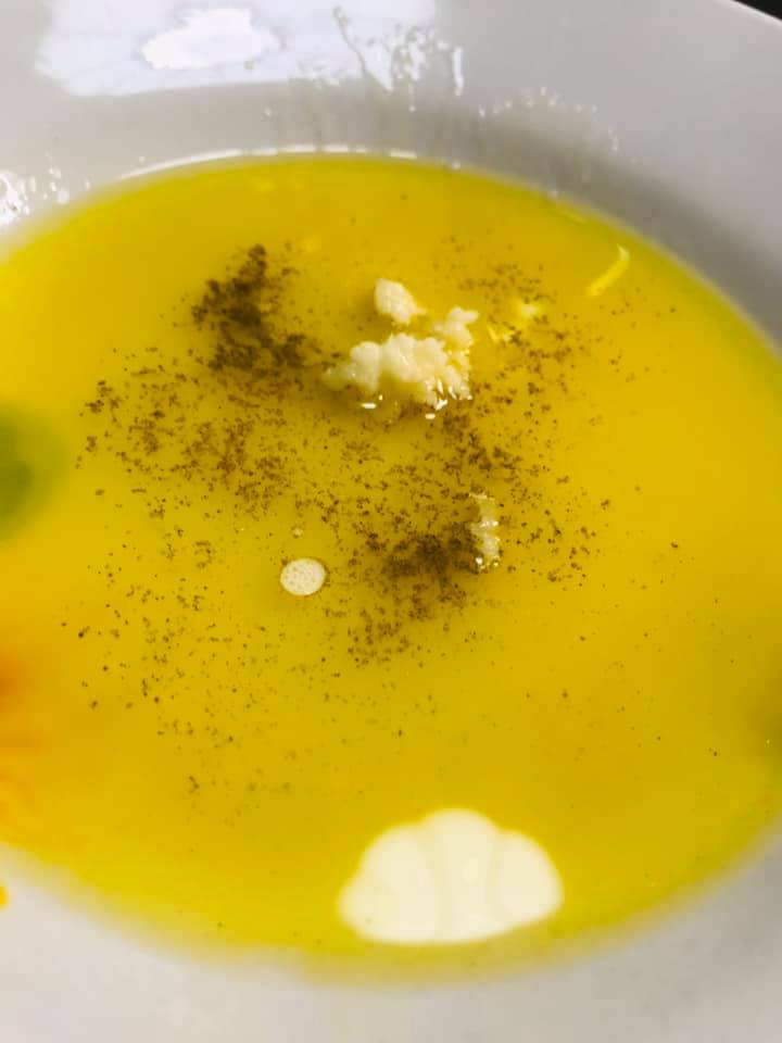 Ricetta Melanzane arrostite con aglio e menta - passaggio 4