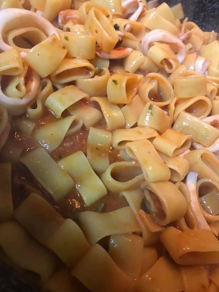 Ricetta Pasta la “Calamarata” - passaggio 15