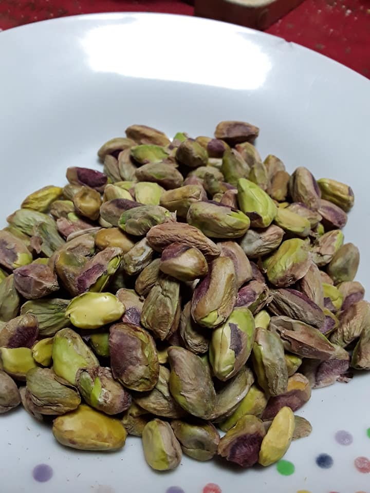 Ricetta Pesto di pistacchio - passaggio 1