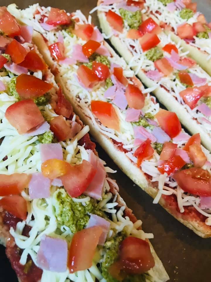 Ricetta Pizza baguette - passaggio 9