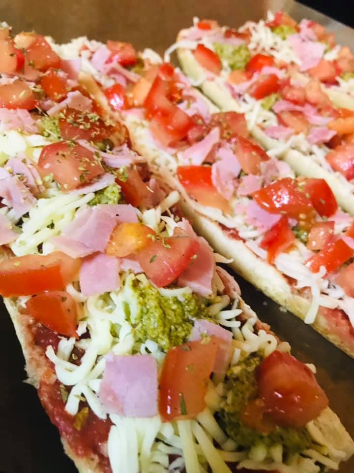 Ricetta Pizza baguette - passaggio 10