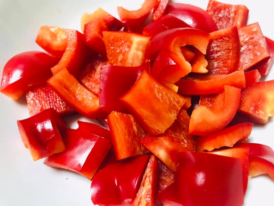 Ricetta Pollo con Salsa Piccante ai Peperoni - passaggio 9