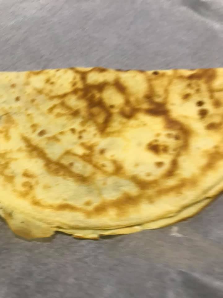 Ricetta Portafogli di Crepes Salate Filante ai Carciofi (o Funghi) - passaggio 15