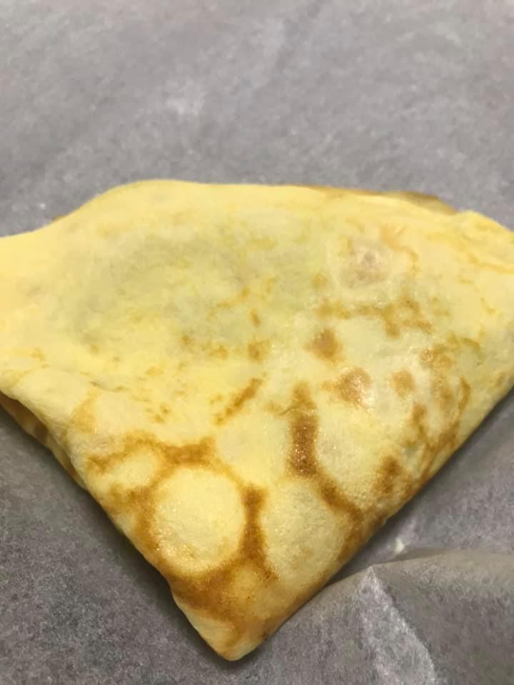 Ricetta Portafogli di Crepes Salate Filante ai Carciofi (o Funghi) - passaggio 16