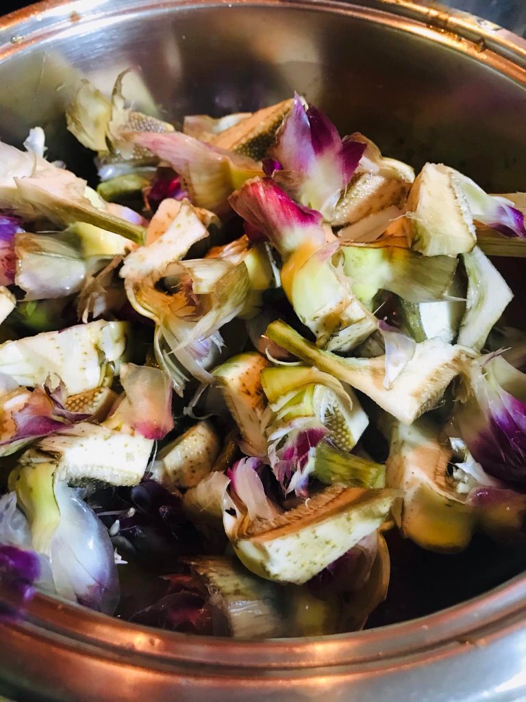 Ricetta Spezzatino di carciofi e patate - passaggio 14
