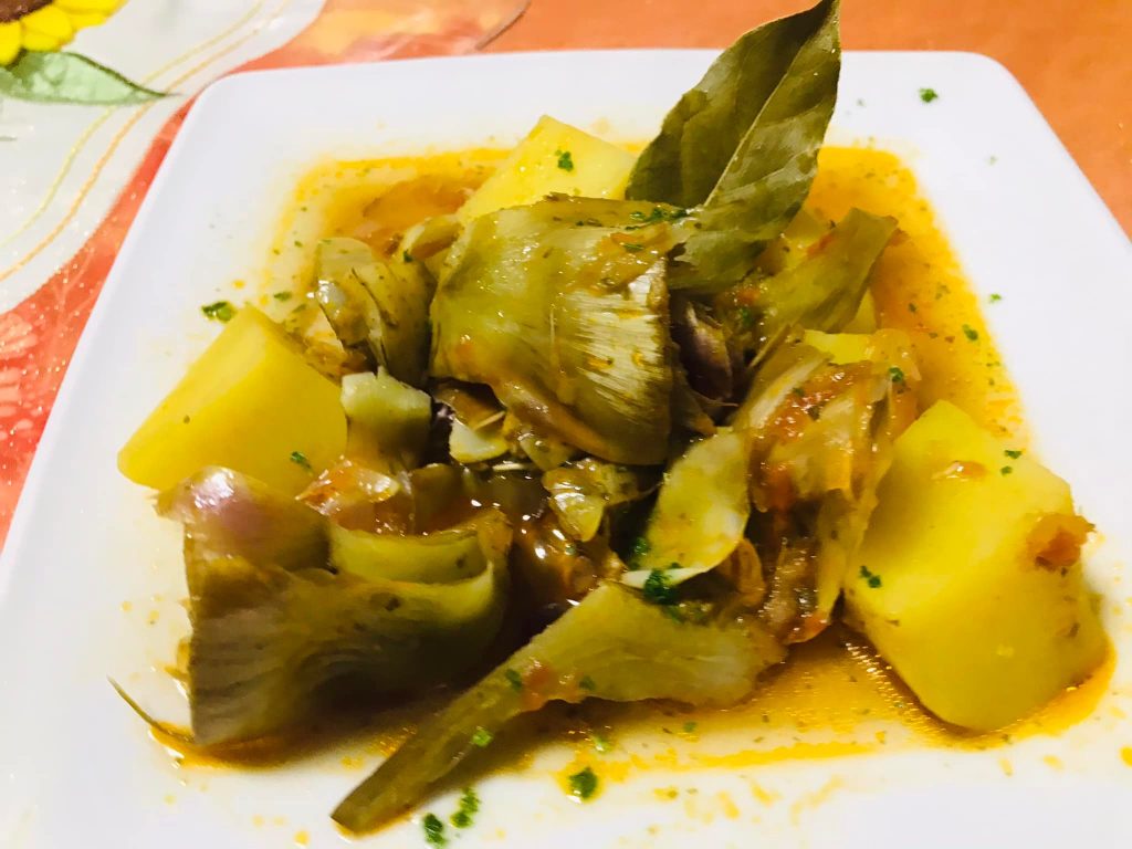 Ricetta Spezzatino di carciofi e patate - passaggio 16