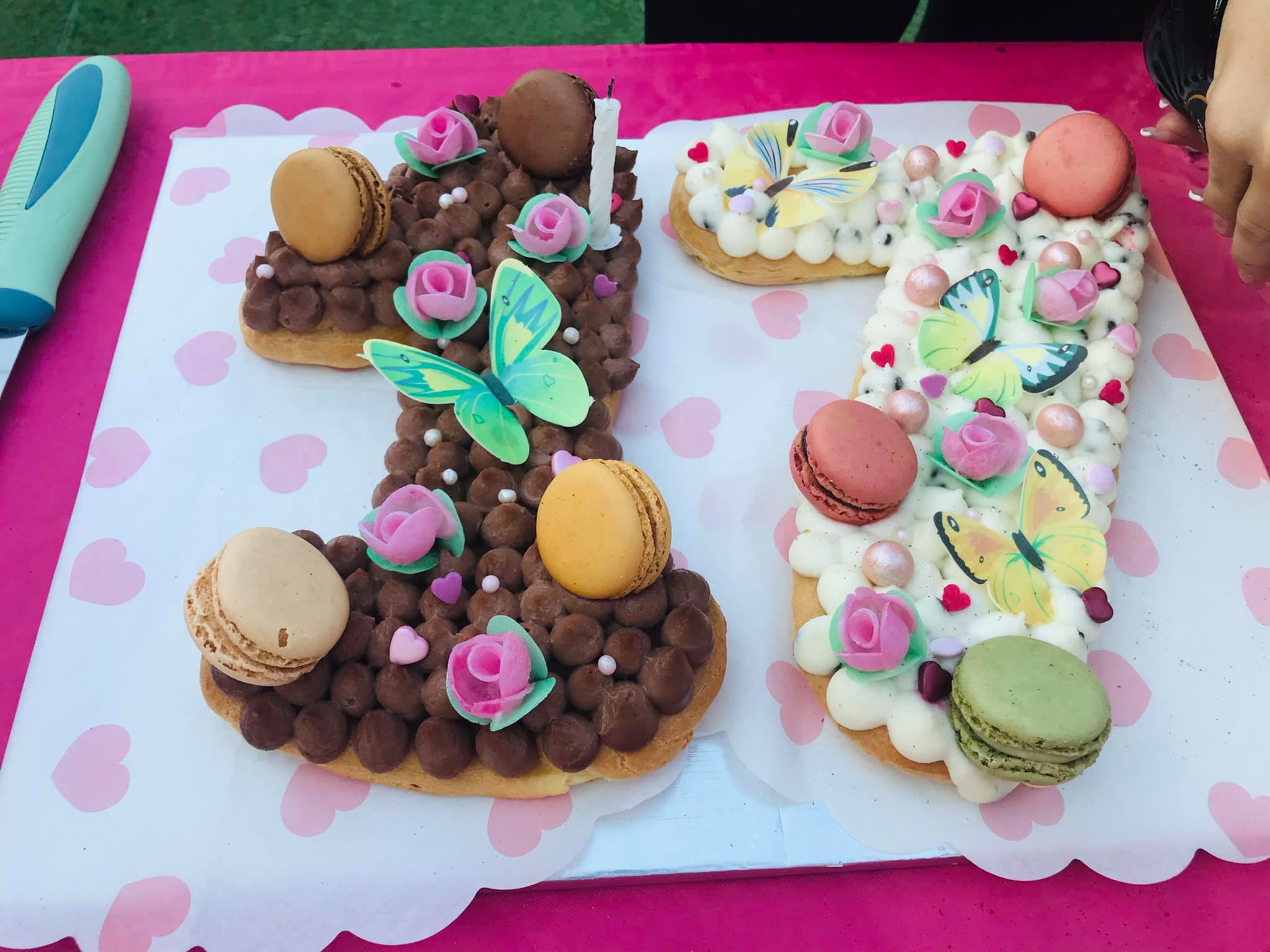 Ricetta Cream tart choux (Torta di compleanno)