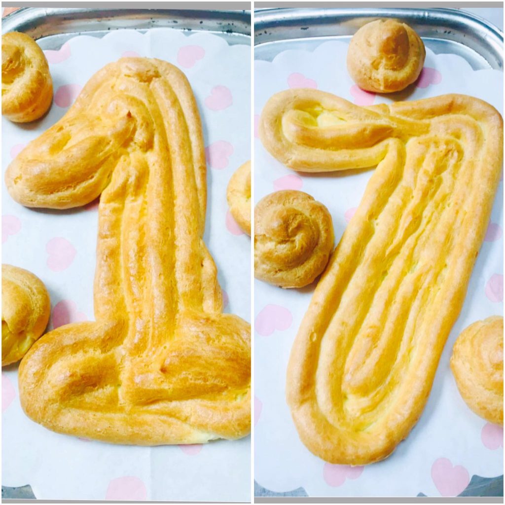 Ricetta Cream tart choux (Torta di compleanno) - passaggio 12