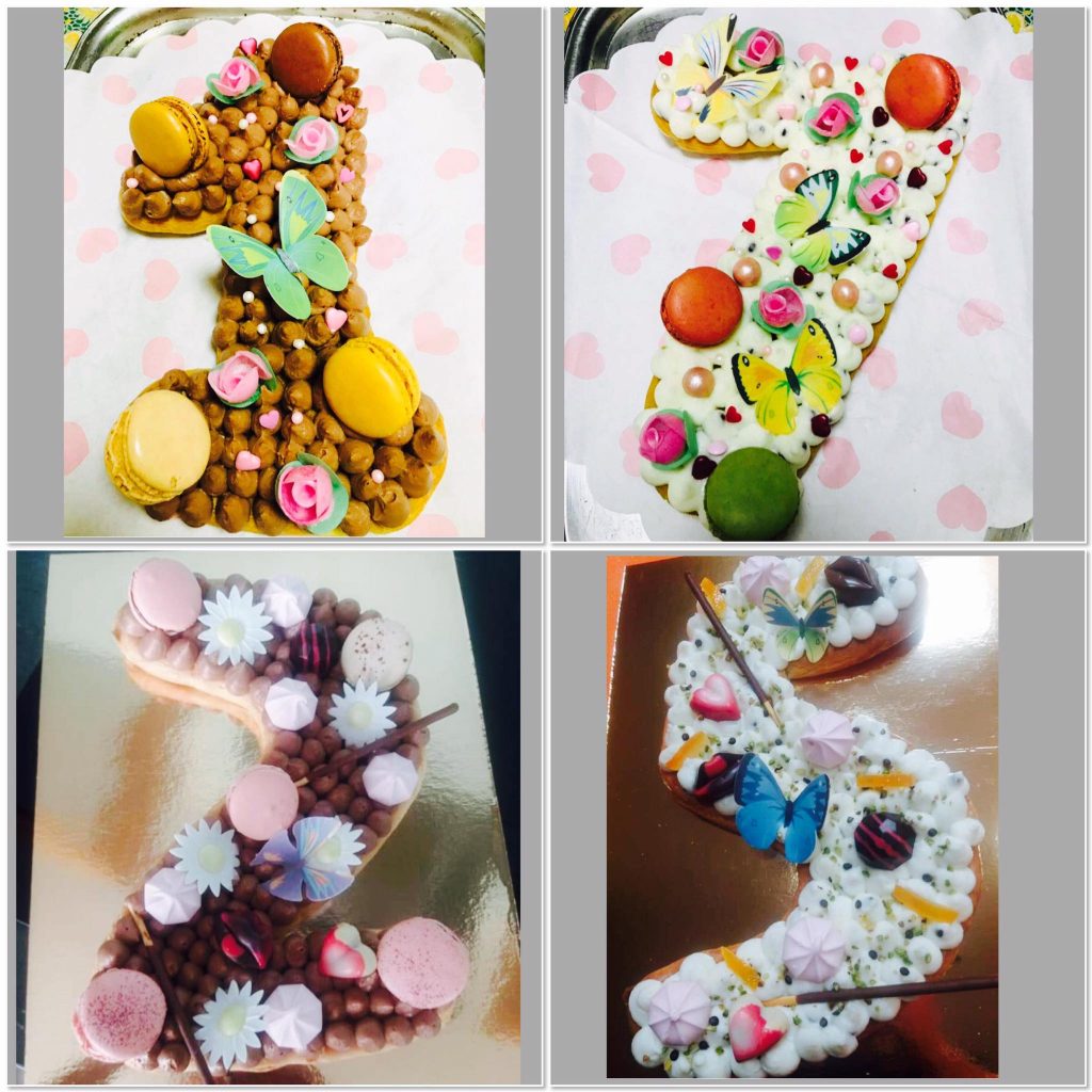 Ricetta Cream tart choux (Torta di compleanno) - passaggio 23