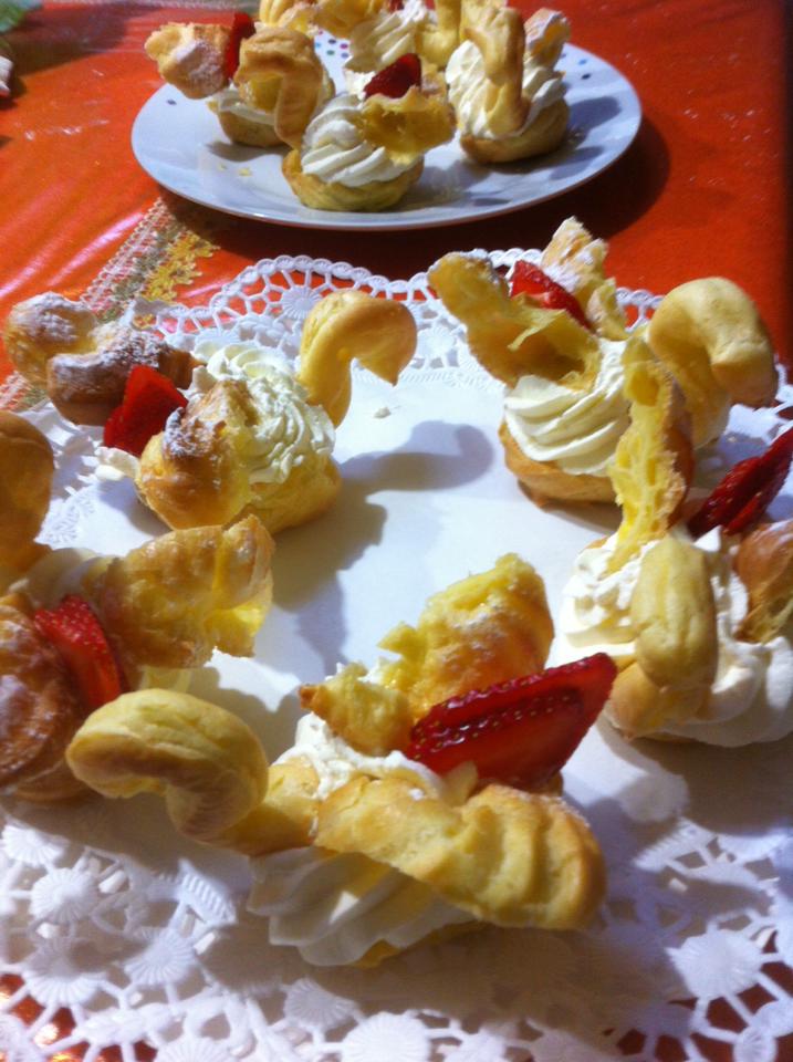 Ricetta Cream tart choux (Torta di compleanno) - passaggio 28