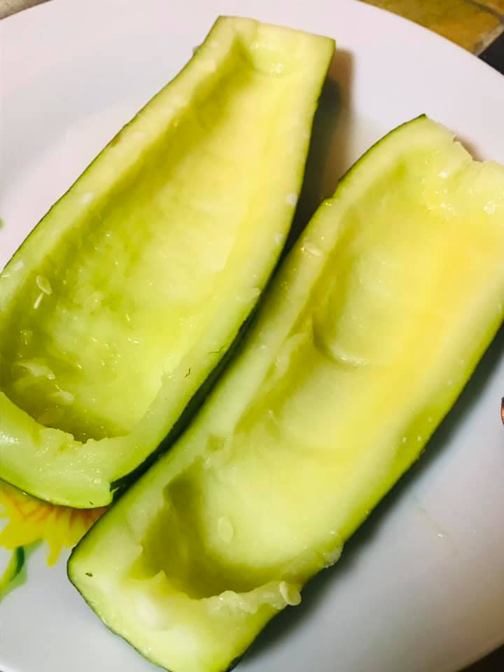 Ricetta Verdure ripiene (light) - passaggio 2