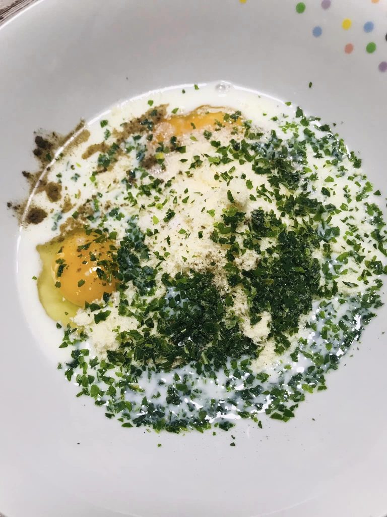 Ricetta Sformato di Broccolo e Mortadella - passaggio 6